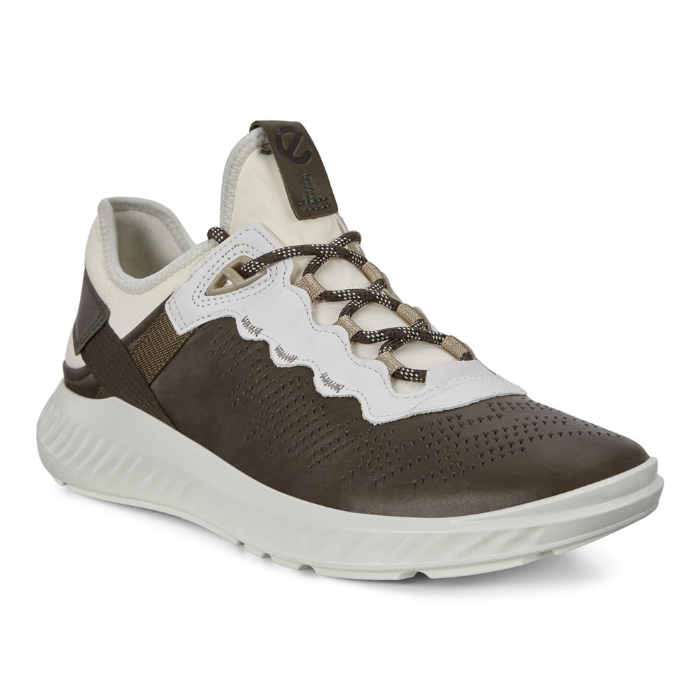 ECCO Mens Sneakers Black/White - St.1 Lites - ECX-917804